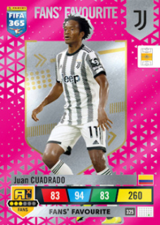 Juan Cuadrado Juventus FC 2023 FIFA 365 Fans' Favourite #325